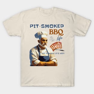 Pit-Smoked BBQ Life T-Shirt